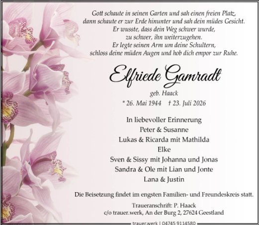 Elfriede Gamradt