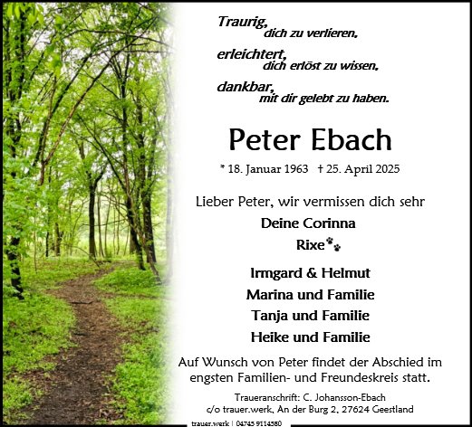 Peter Ebach
