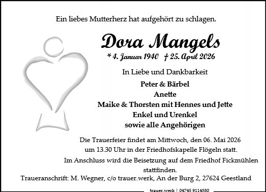 Dora Mangels