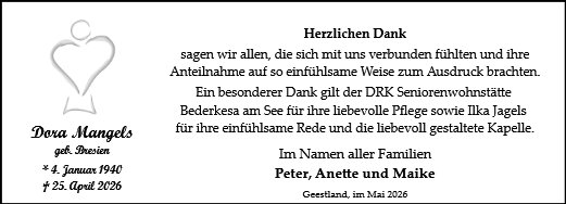Dora Mangels