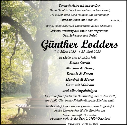Günther Lodders