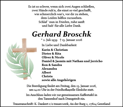 Gerhard Broschk