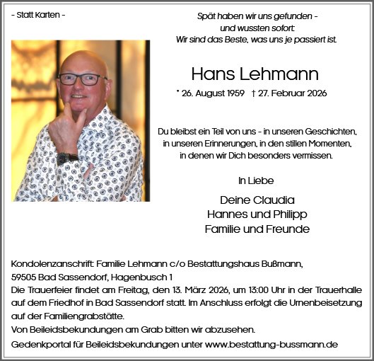 Hans Lehmann 