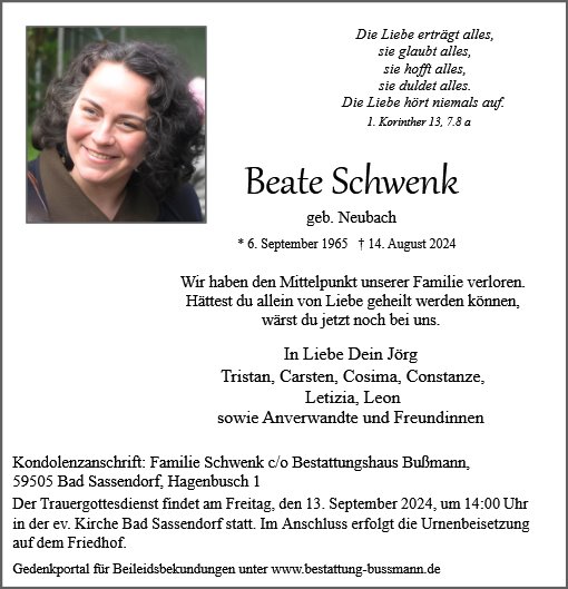 Beate Schwenk