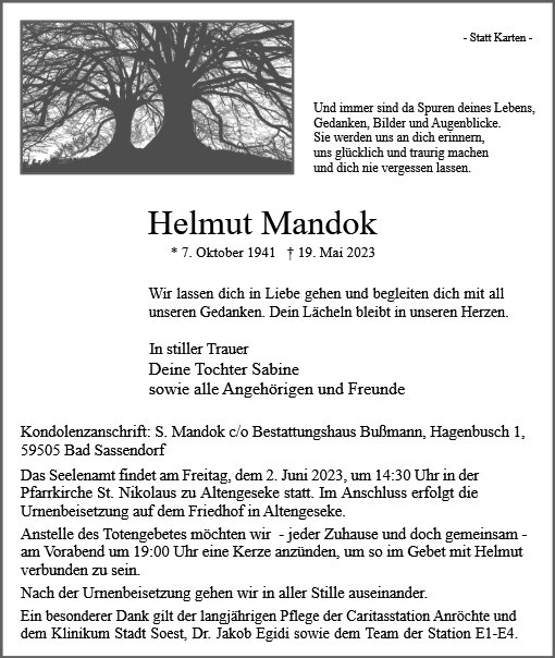 Helmut Mandok