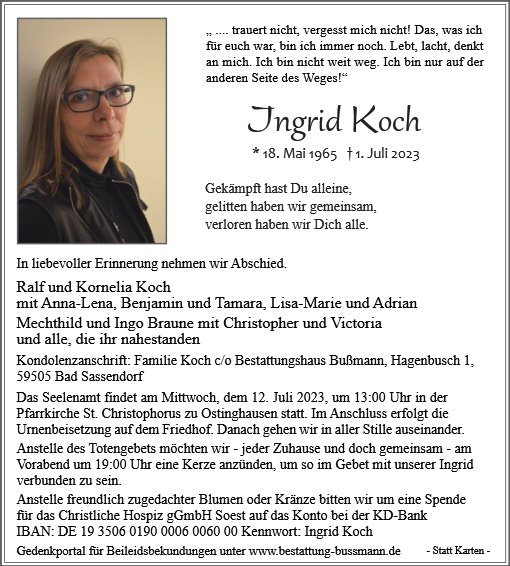 Ingrid Koch 
