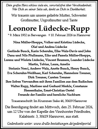 Leonore Lüdecke-Rupp