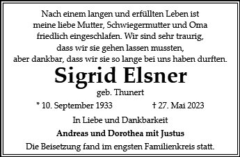 Sigrid Elsner