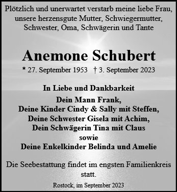 Anemone Schubert