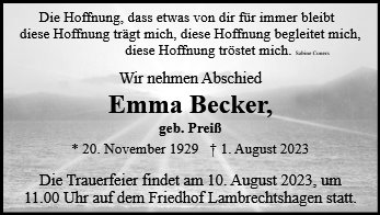 Emma Becker