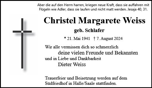 Christel Weiß