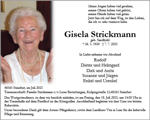 Gisela Strickmann