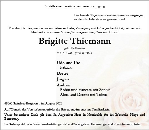 Brigitte Thiemann