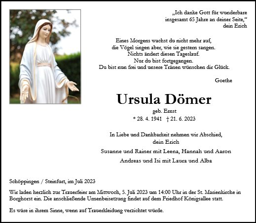 Ursula Dömer