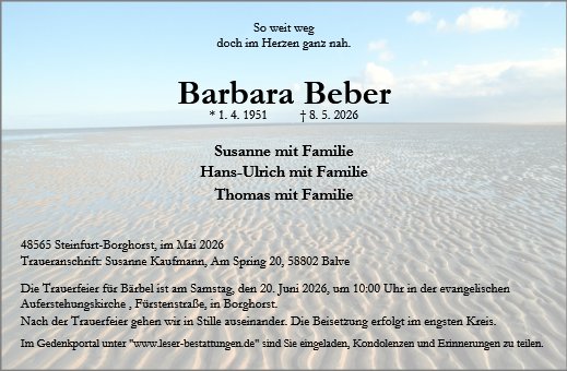 Barbara Beber