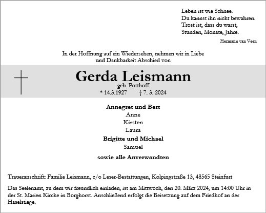 Gertrud Leismann