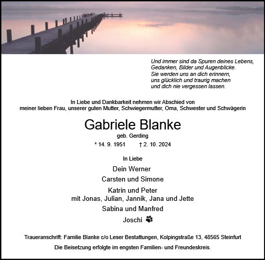 Gabriele Blanke