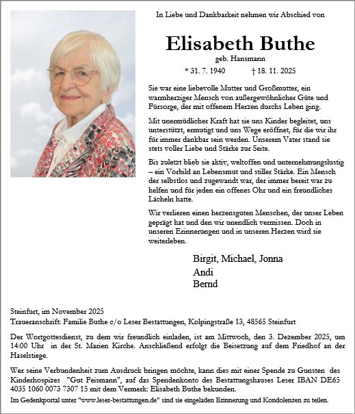 Elisabeth Buthe