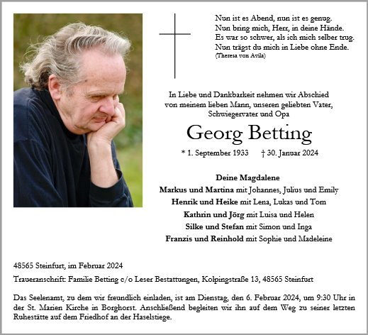 Georg Betting