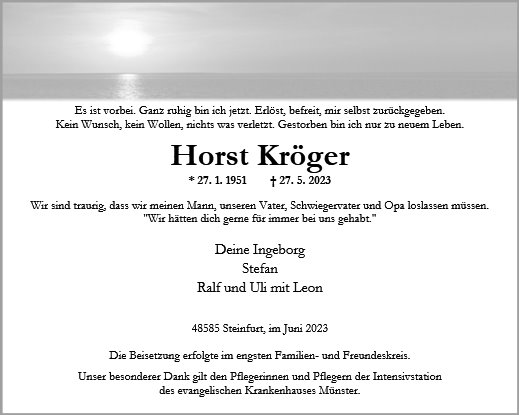 Horst Kröger