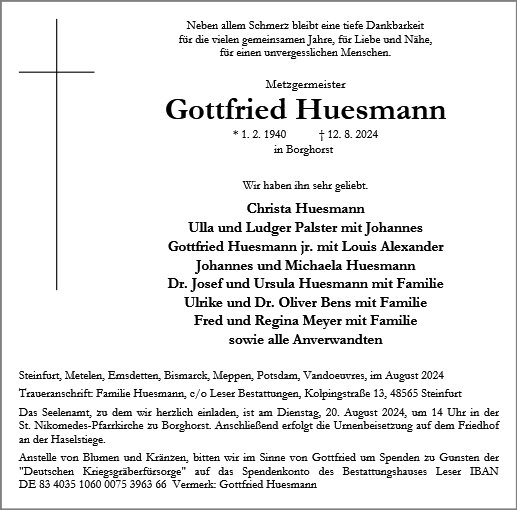 Gottfried Huesmann