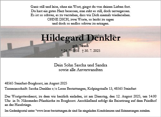 Hildegard Denkler