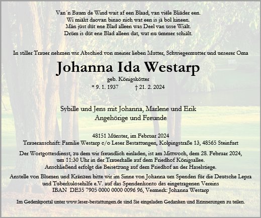 Johanna Westarp