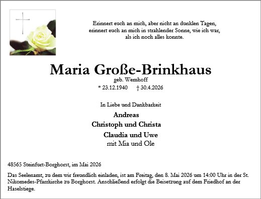 Maria Große-Brinkhaus