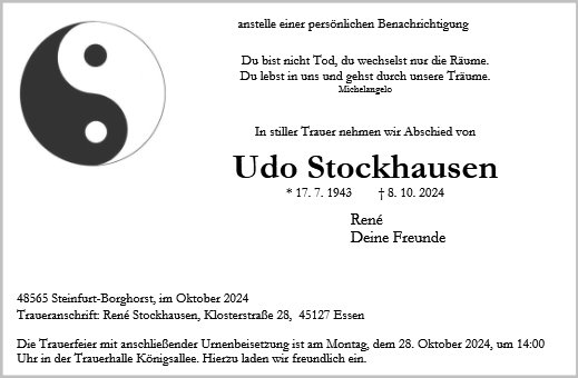 Udo Stockhausen