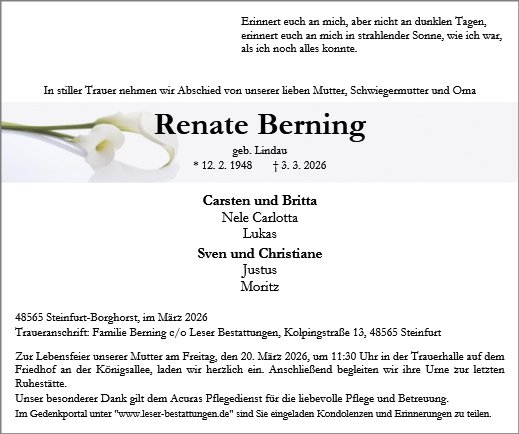 Renate Berning