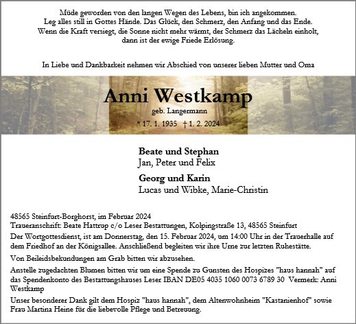 Anni Westkamp