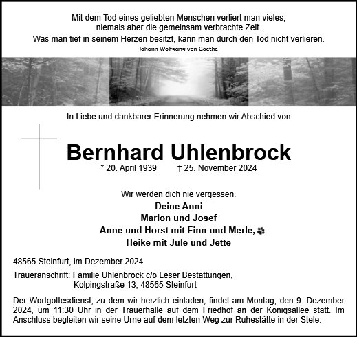 Bernhard Uhlenbrock