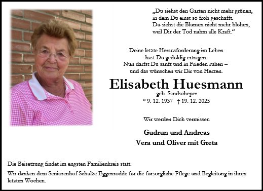 Elisabeth Huesmann