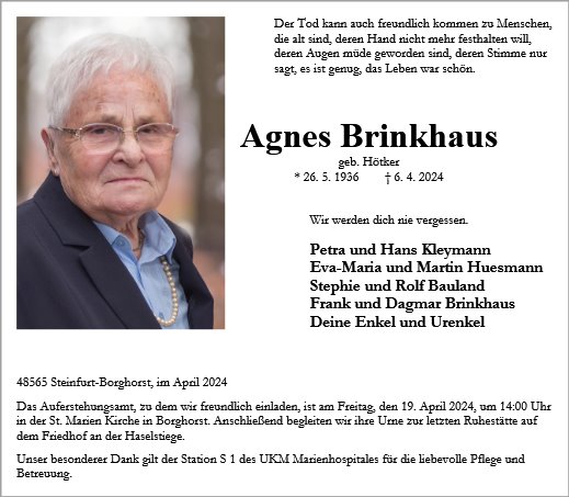 Agnes Brinkhaus
