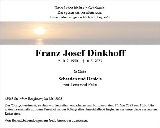 Franz Josef Dinkhoff