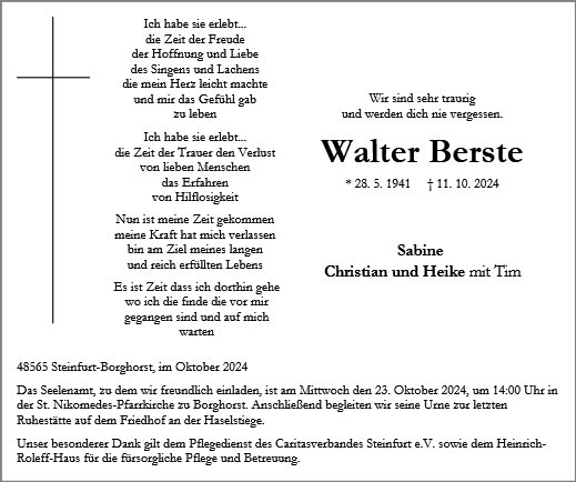 Walter Berste