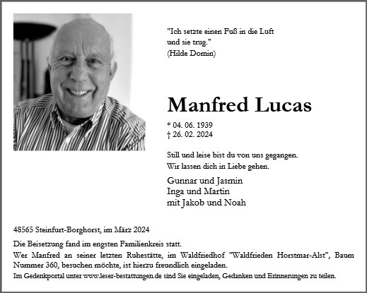 Manfred Lucas