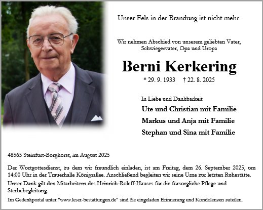 Bernhard Kerkering