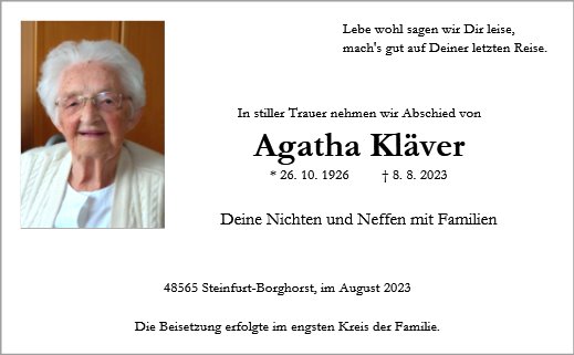 Agatha Kläver