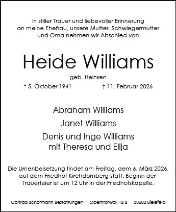 Heide Williams