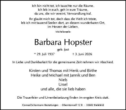 Barbara Hopster