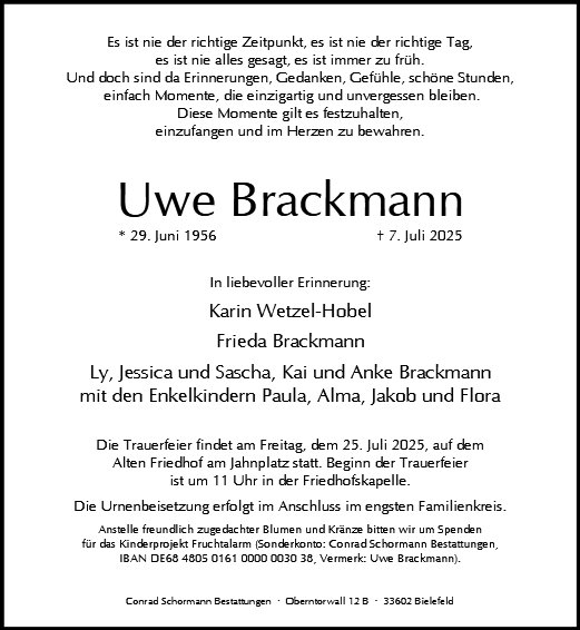 Uwe Brackmann