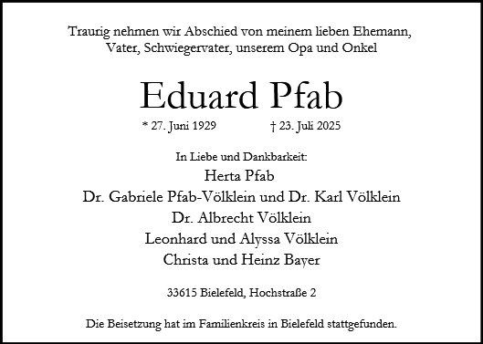 Eduard Pfab