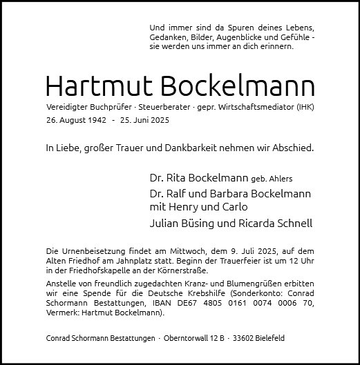 Hartmut Bockelmann