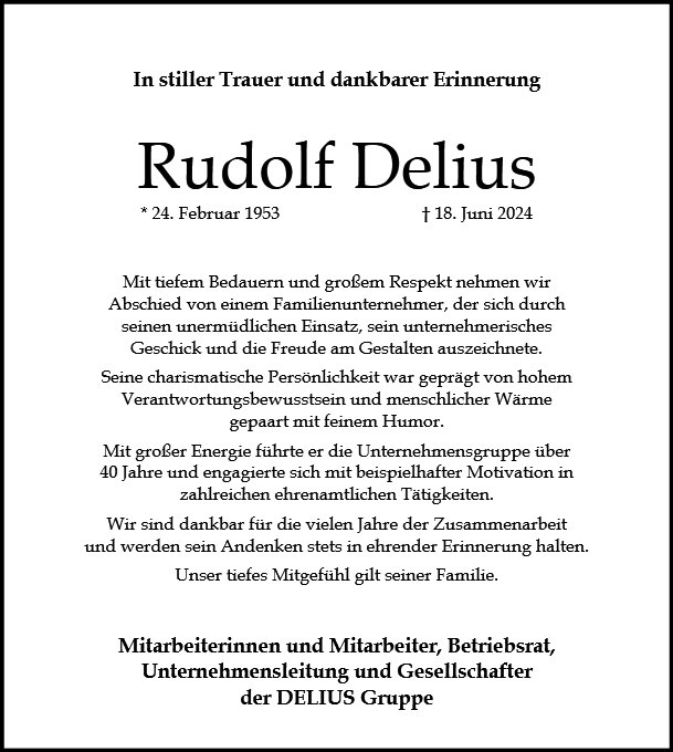 Rudolf Delius