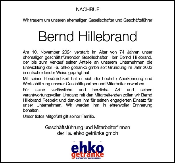 Bernd Hillebrand