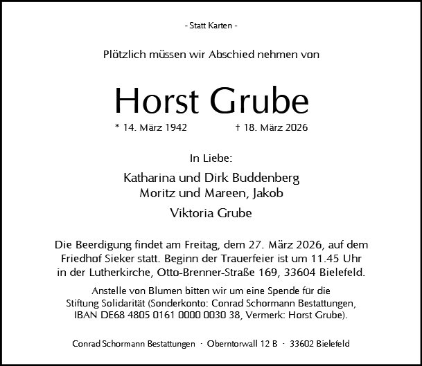 Horst Grube