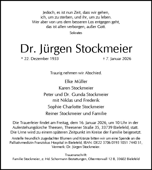 Jürgen Stockmeier