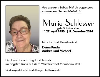 Maria Schlosser