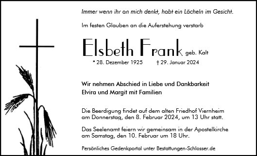 Elsbeth Frank